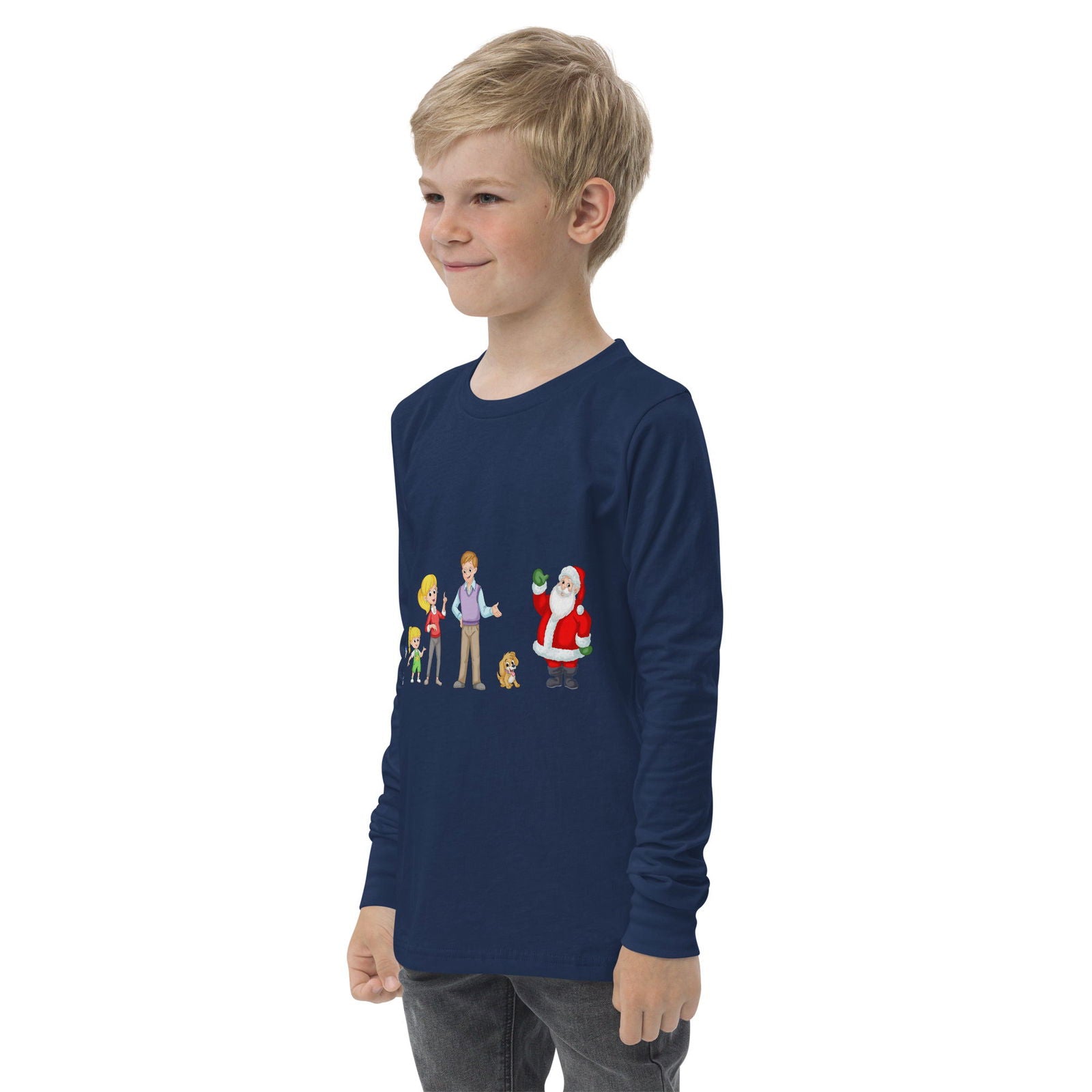 Andy & Sandy Youth Long Sleeve T-Shirt | Cindi Book LLC