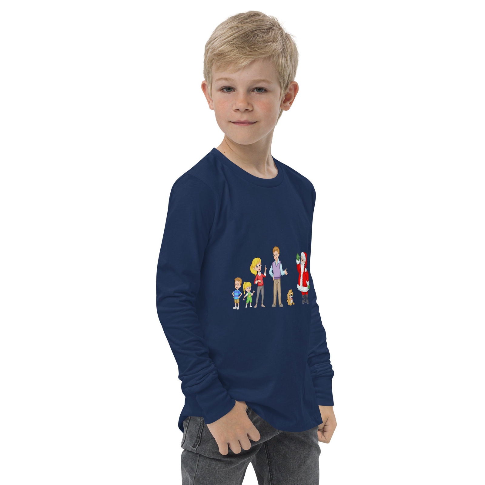 Andy & Sandy Youth Long Sleeve T-Shirt | Cindi Book LLC