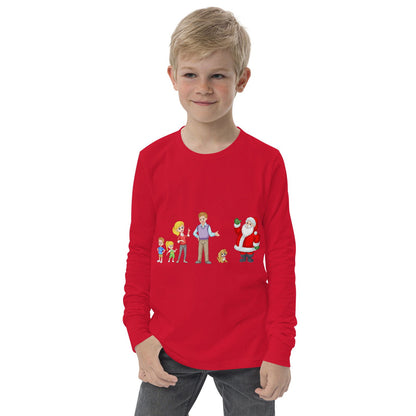 Andy & Sandy Youth Long Sleeve T-Shirt | Cindi Book LLC