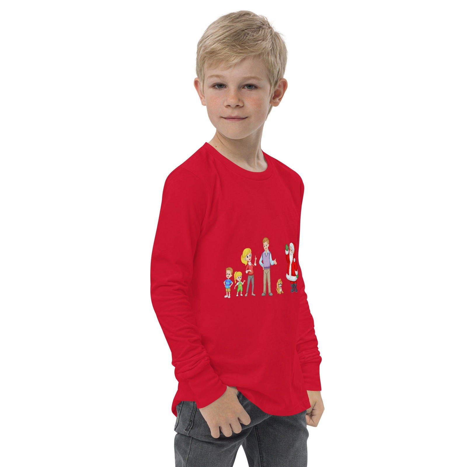 Andy & Sandy Youth Long Sleeve T-Shirt | Cindi Book LLC