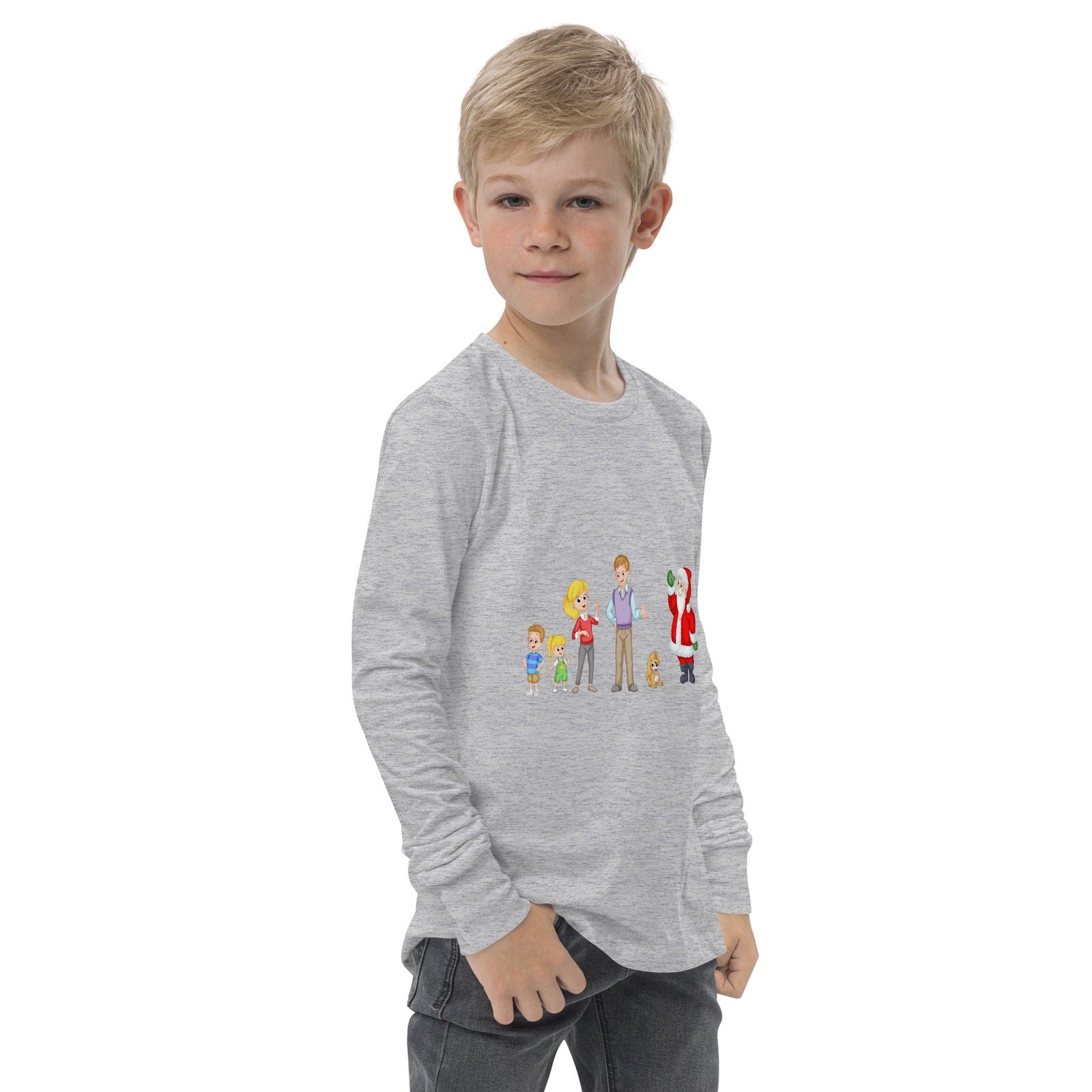 Andy & Sandy Youth Long Sleeve T-Shirt | Cindi Book LLC