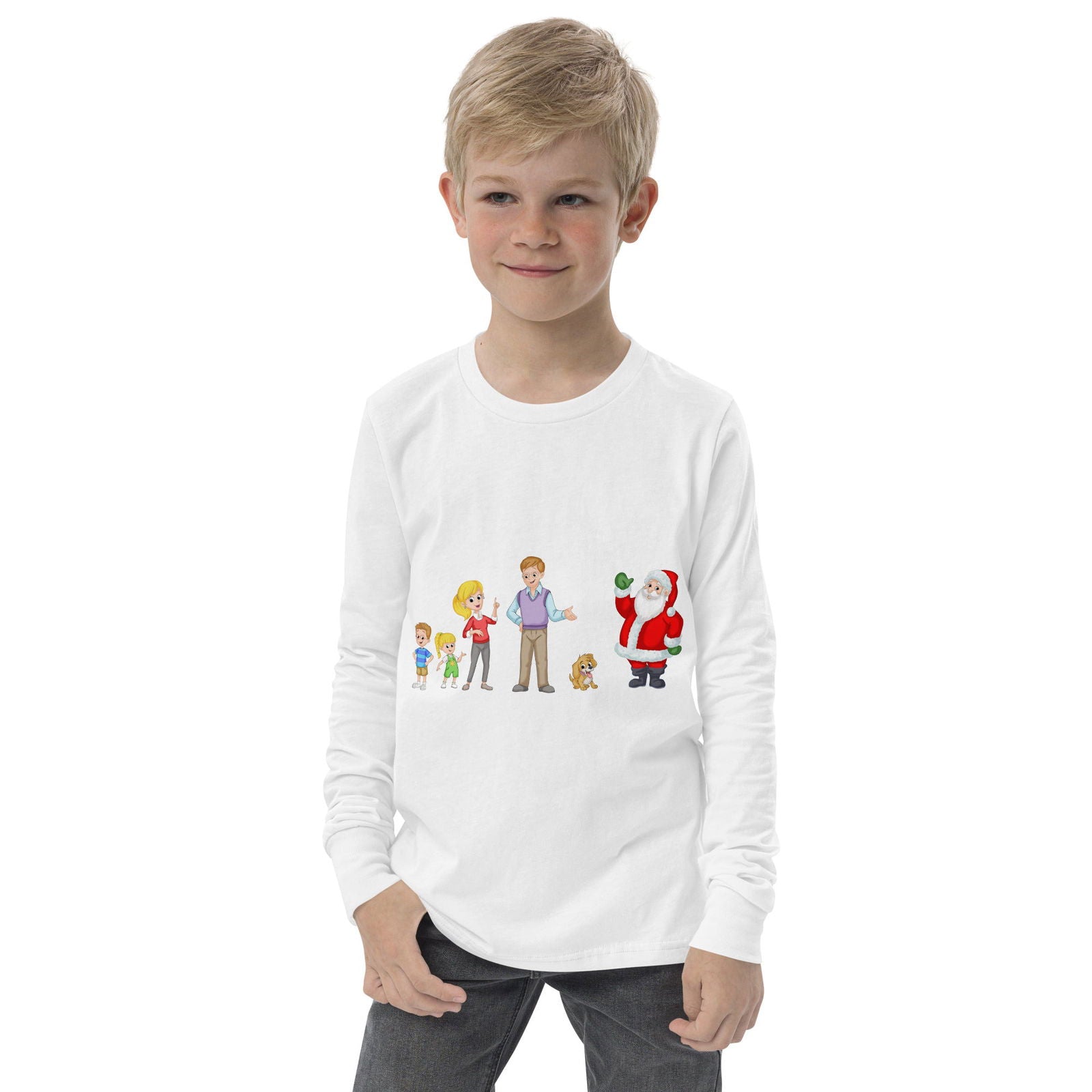 Andy & Sandy Youth Long Sleeve T-Shirt | Cindi Book LLC