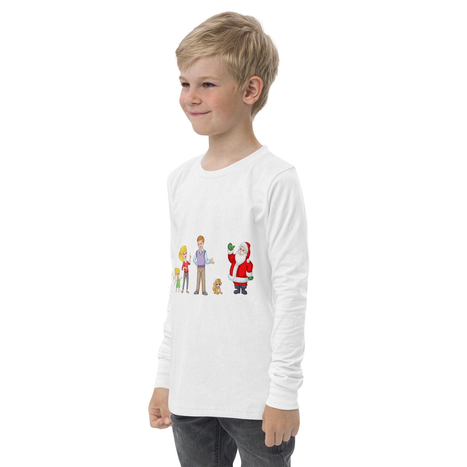 Andy & Sandy Youth Long Sleeve T-Shirt | Cindi Book LLC