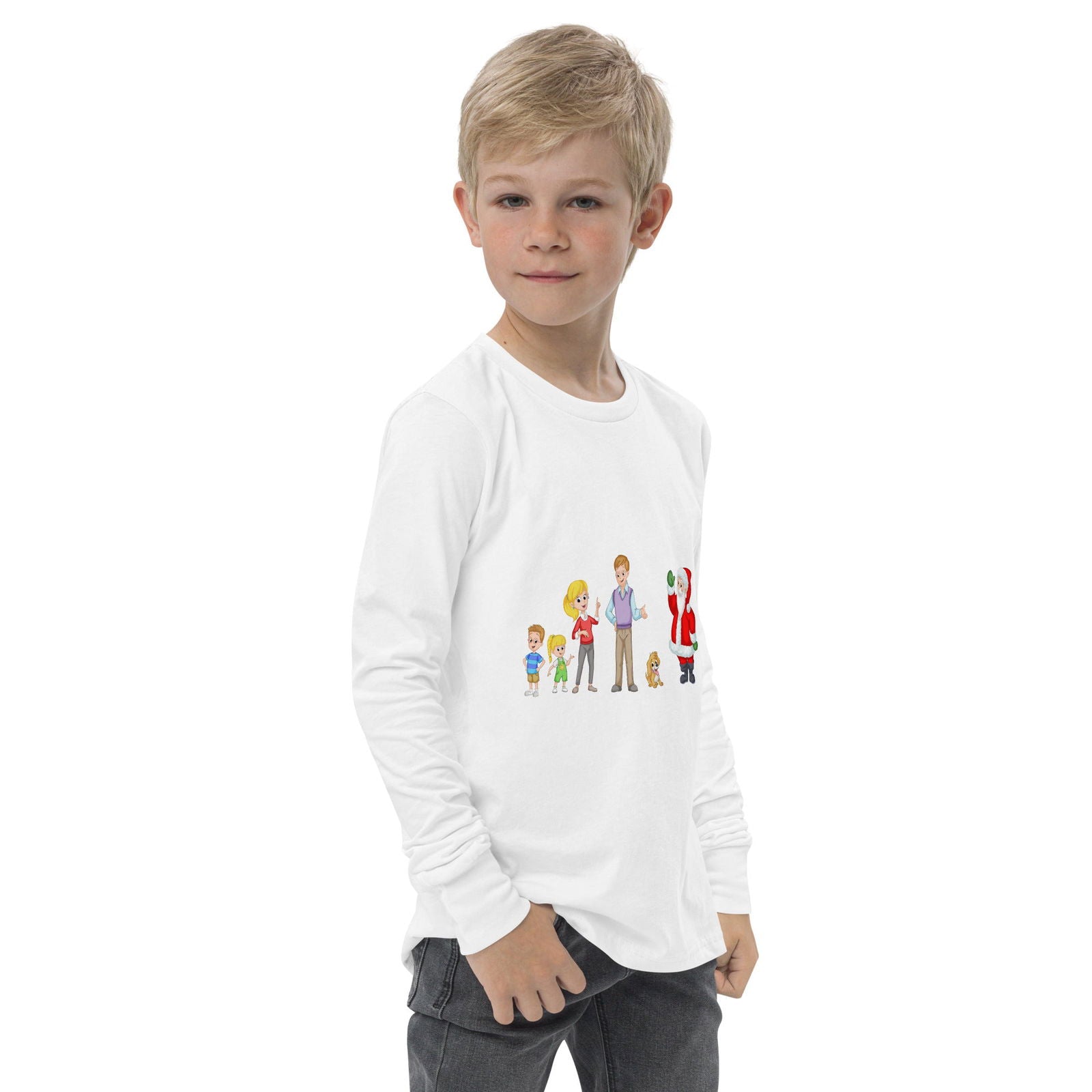 Andy & Sandy Youth Long Sleeve T-Shirt | Cindi Book LLC