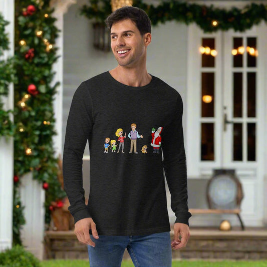 Men's Andy & Sandy Long Sleeve T-Shirt | Cindi Book LLC