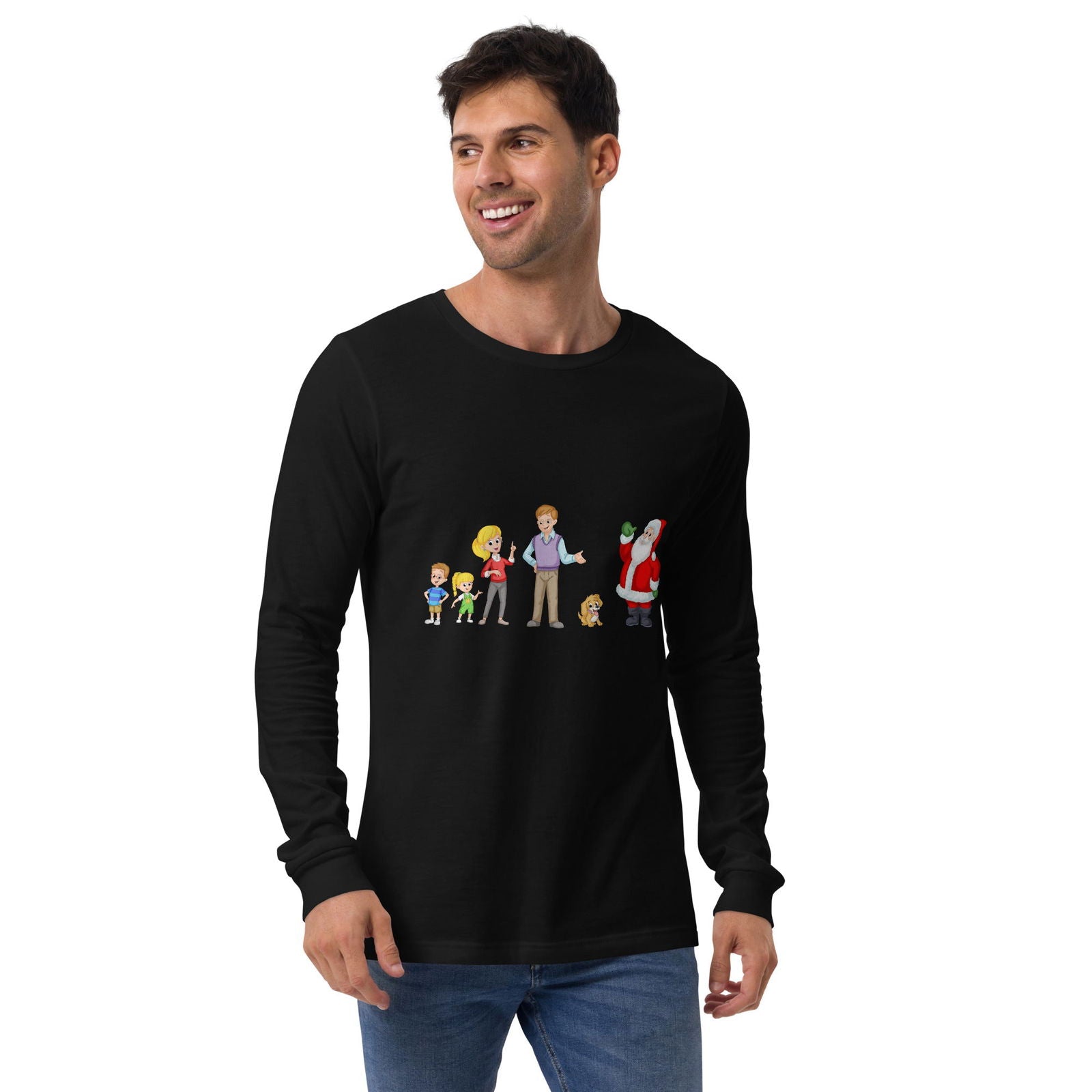 Men's Andy & Sandy Long Sleeve T-Shirt | Cindi Book LLC