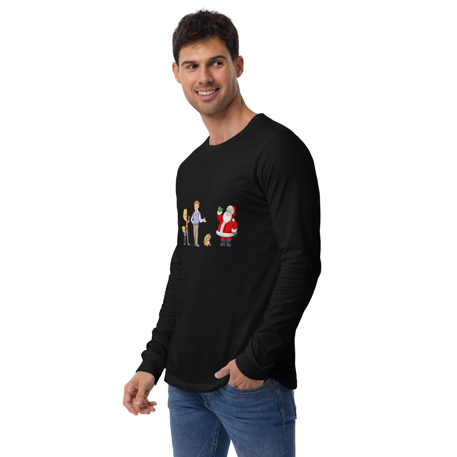 Men's Andy & Sandy Long Sleeve T-Shirt | Cindi Book LLC