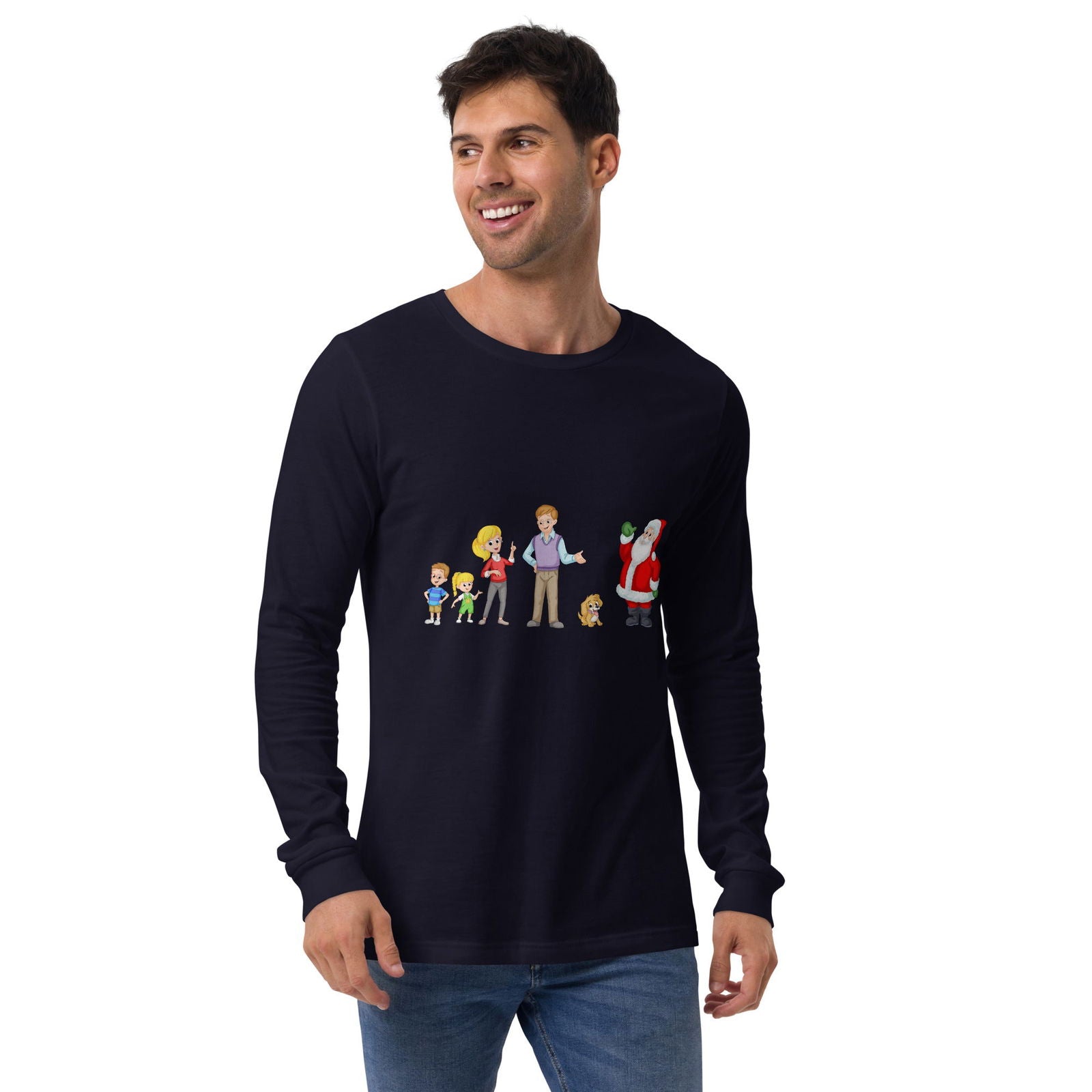 Men's Andy & Sandy Long Sleeve T-Shirt | Cindi Book LLC