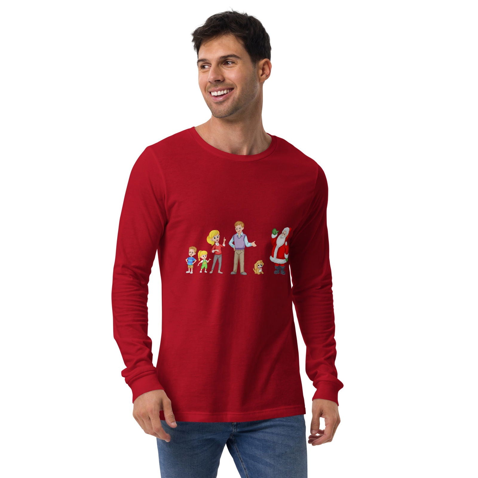 Men's Andy & Sandy Long Sleeve T-Shirt | Cindi Book LLC