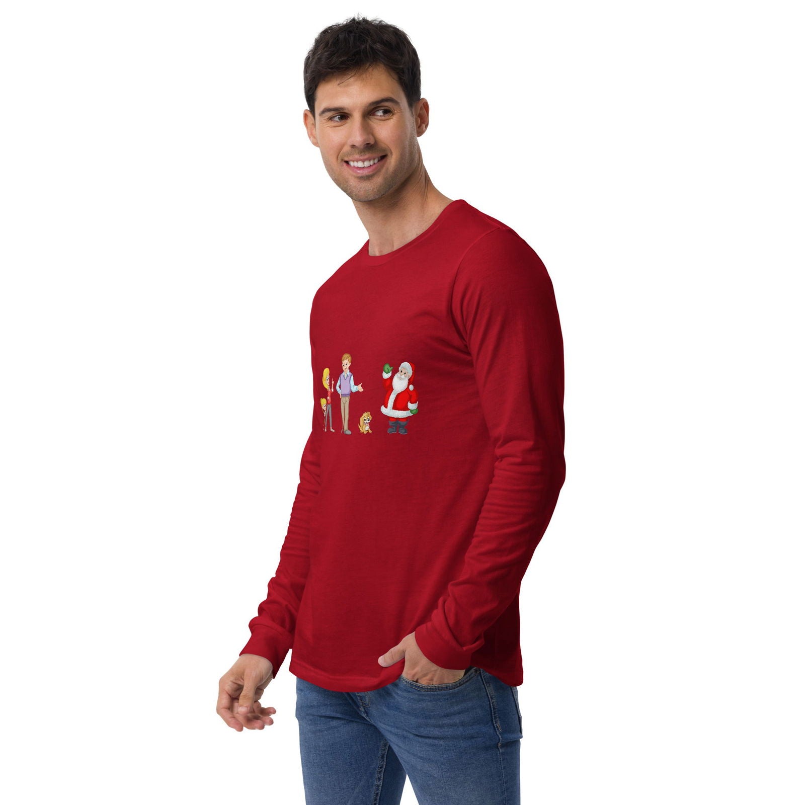 Men's Andy & Sandy Long Sleeve T-Shirt | Cindi Book LLC