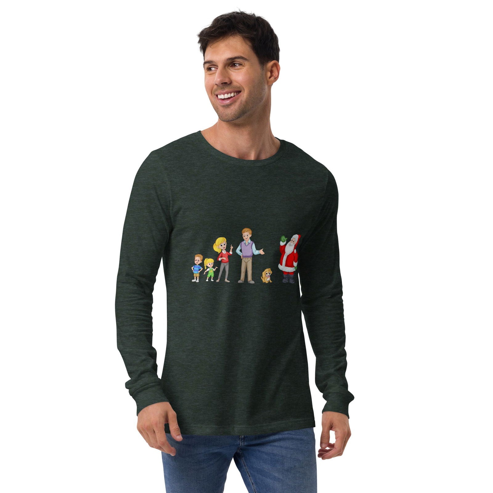 Men's Andy & Sandy Long Sleeve T-Shirt | Cindi Book LLC