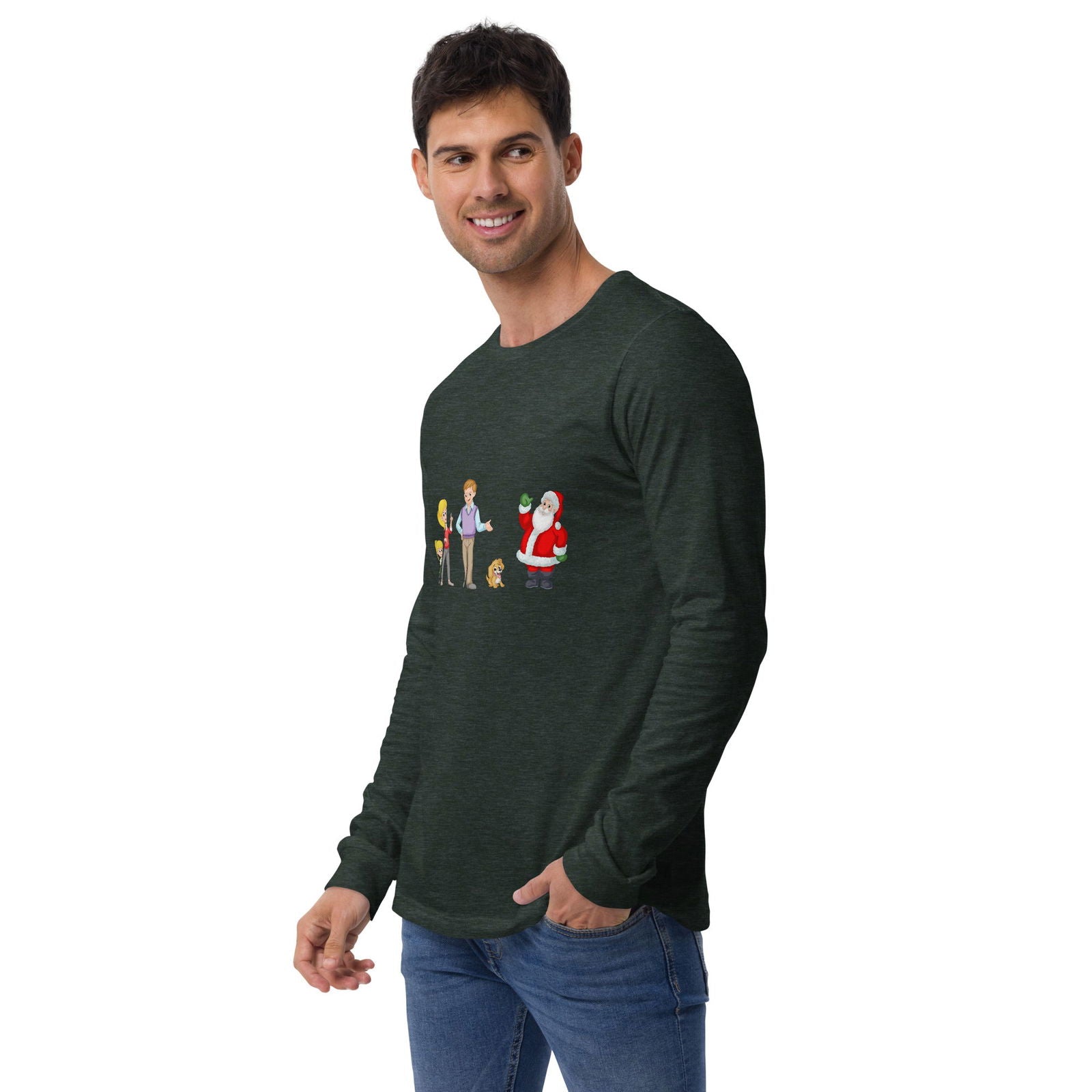 Men's Andy & Sandy Long Sleeve T-Shirt | Cindi Book LLC
