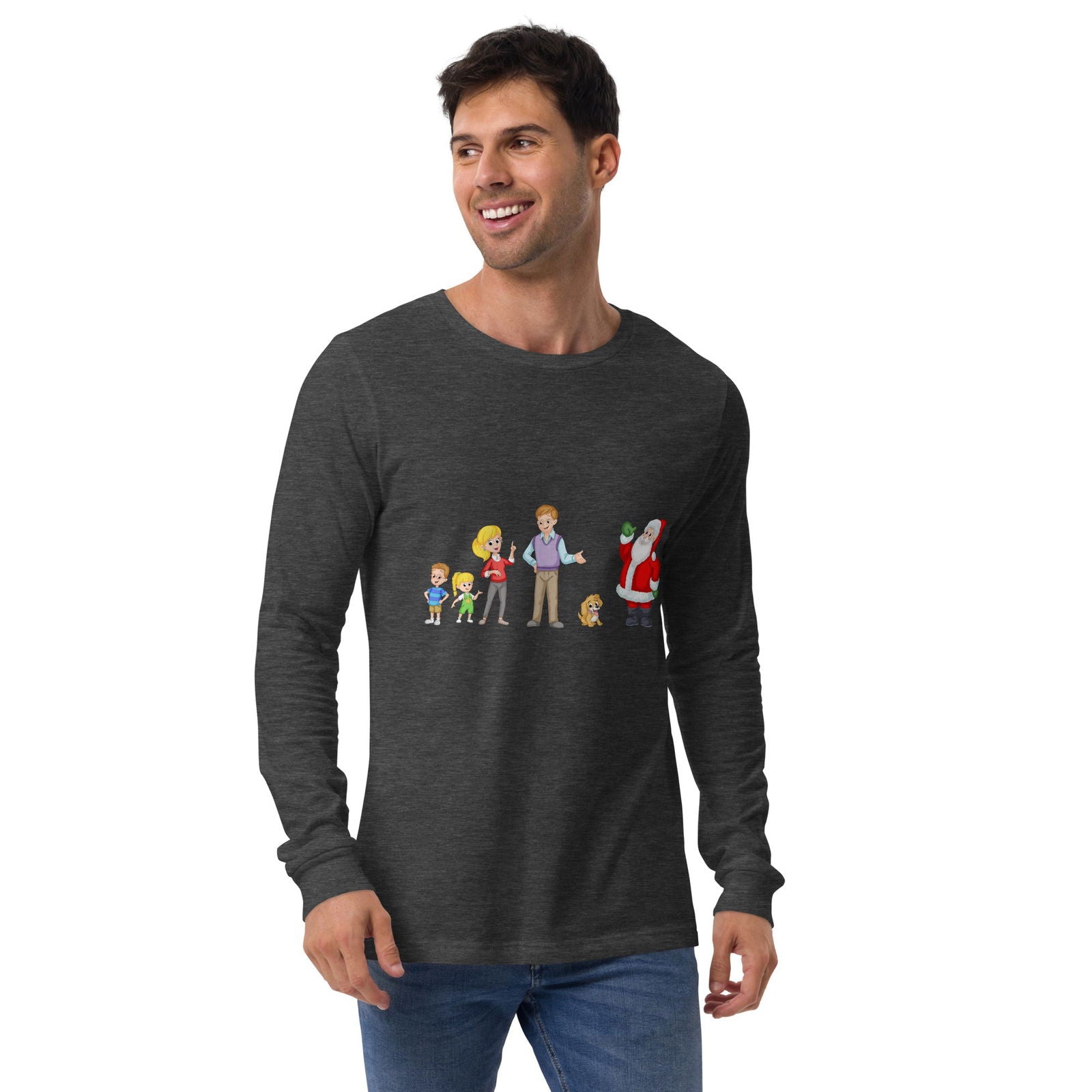 Men's Andy & Sandy Long Sleeve T-Shirt | Cindi Book LLC
