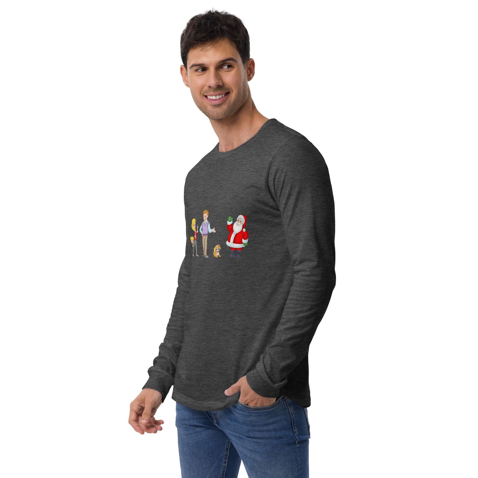Men's Andy & Sandy Long Sleeve T-Shirt | Cindi Book LLC