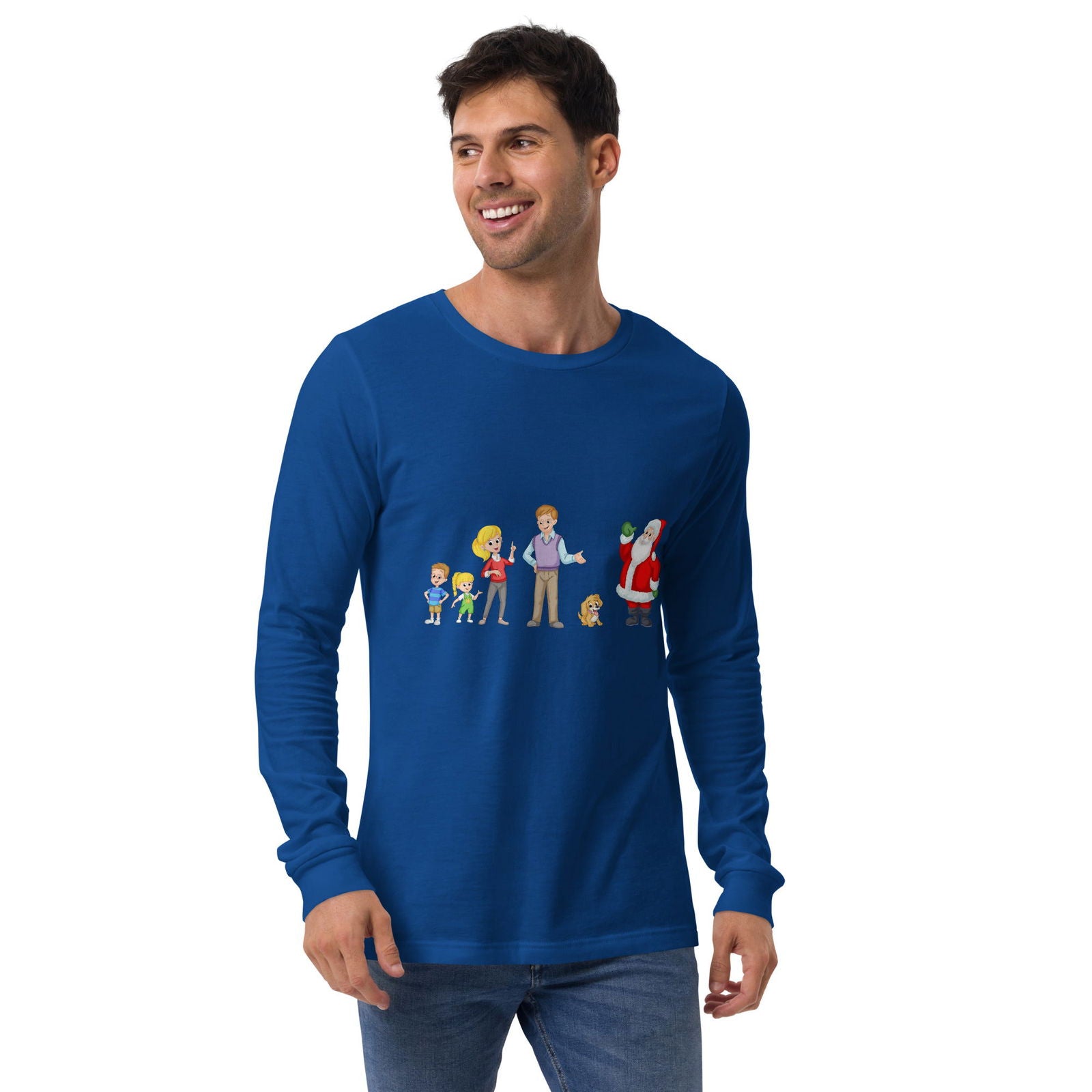 Men's Andy & Sandy Long Sleeve T-Shirt | Cindi Book LLC