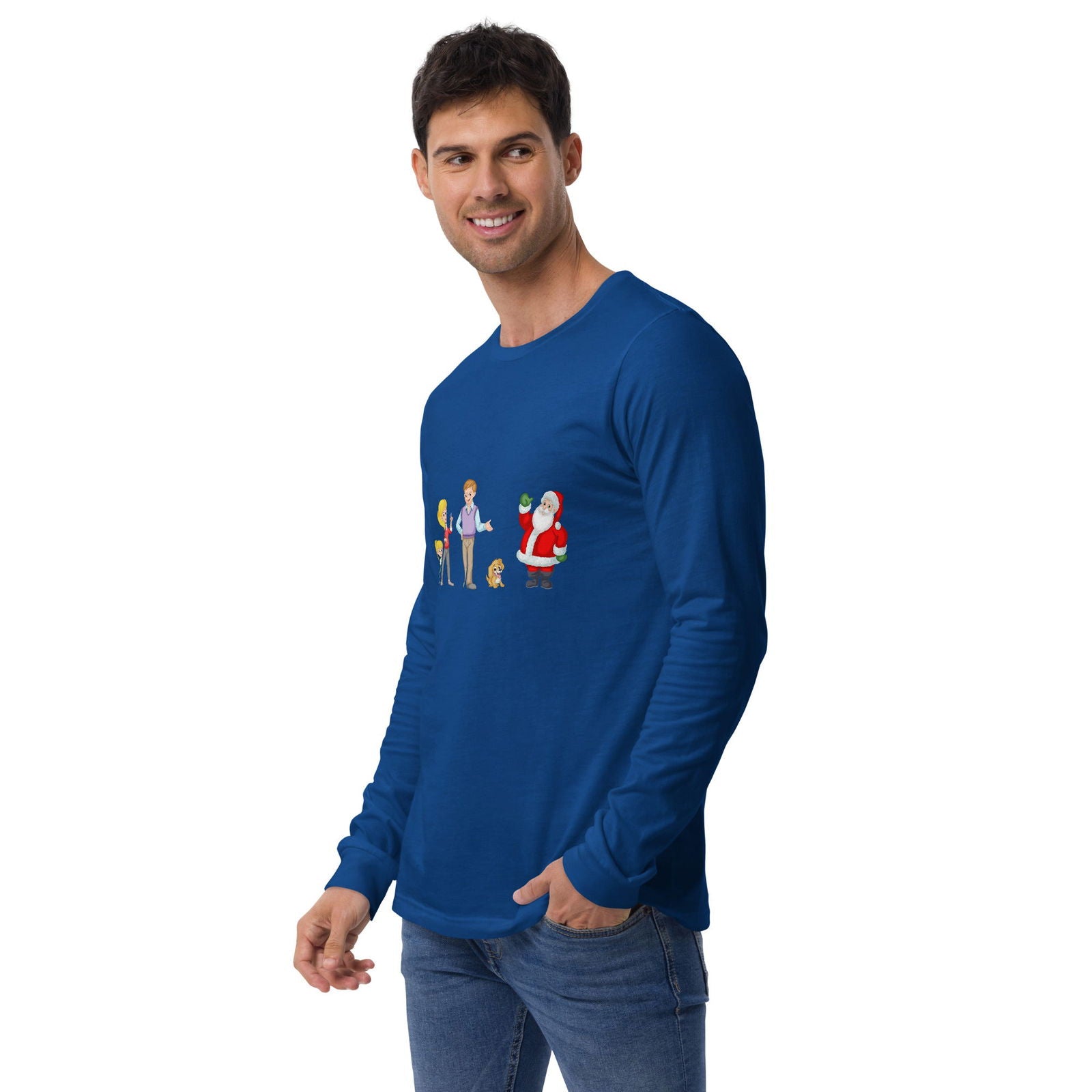 Men's Andy & Sandy Long Sleeve T-Shirt | Cindi Book LLC