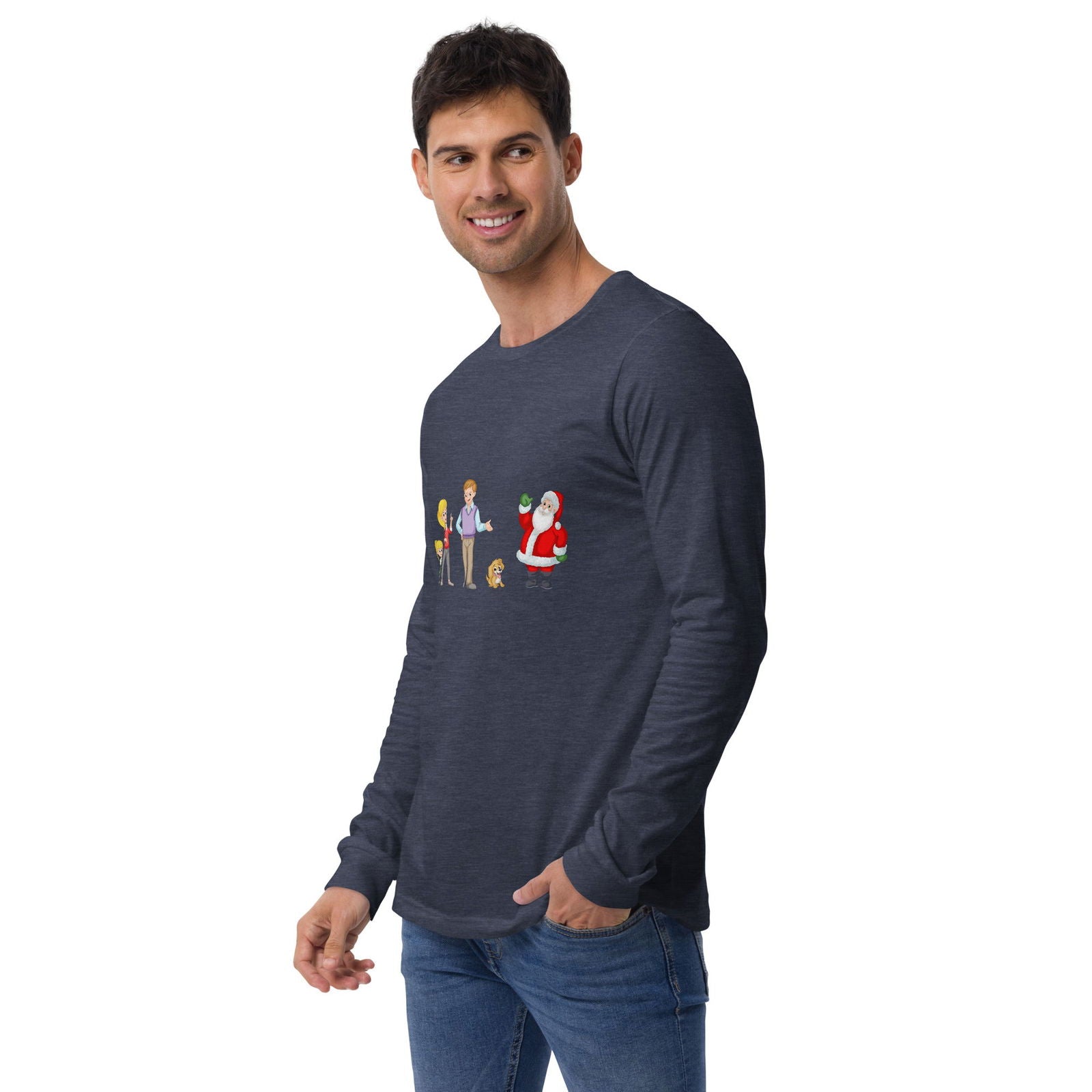 Men's Andy & Sandy Long Sleeve T-Shirt | Cindi Book LLC
