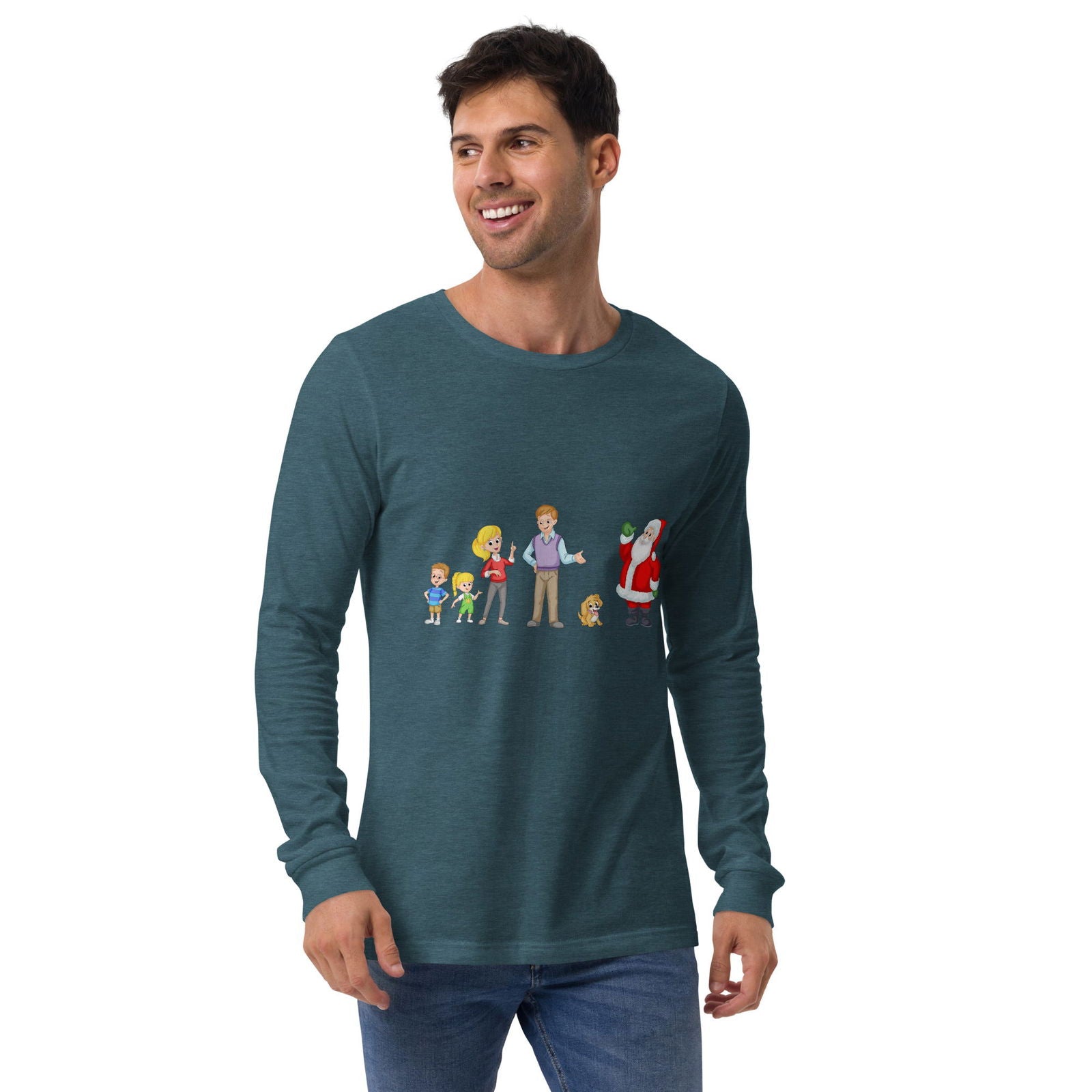 Men's Andy & Sandy Long Sleeve T-Shirt | Cindi Book LLC