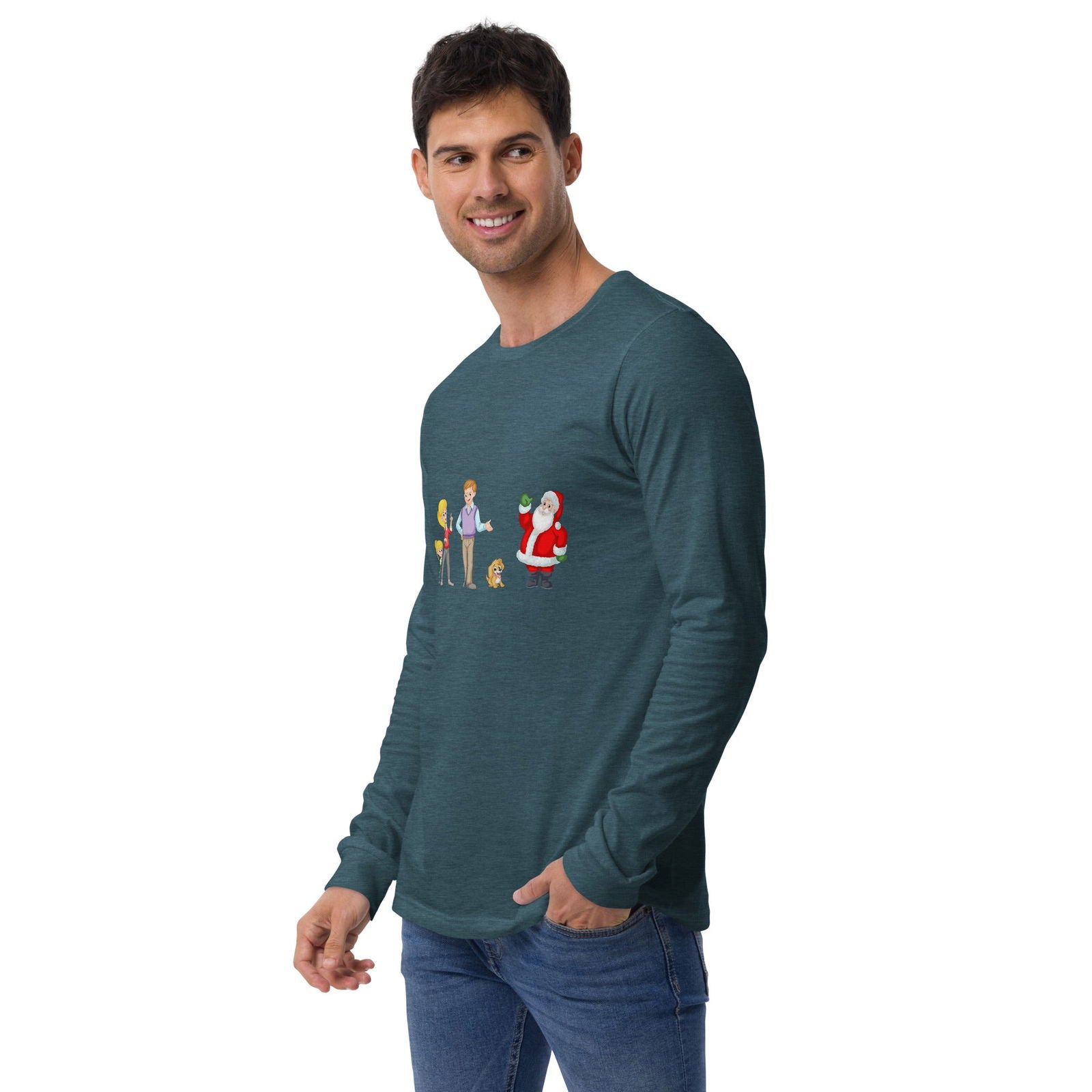 Men's Andy & Sandy Long Sleeve T-Shirt | Cindi Book LLC