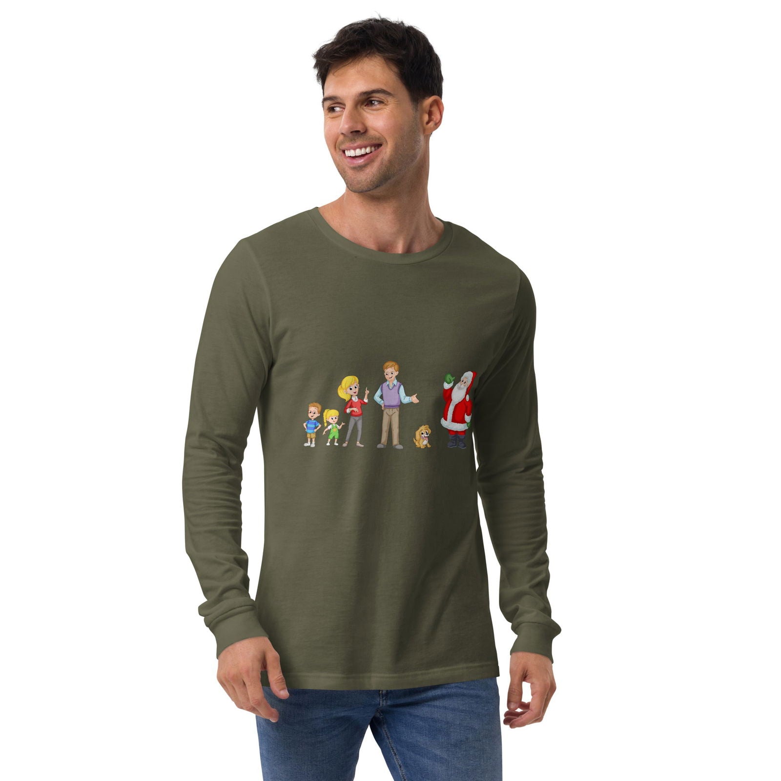 Men's Andy & Sandy Long Sleeve T-Shirt | Cindi Book LLC