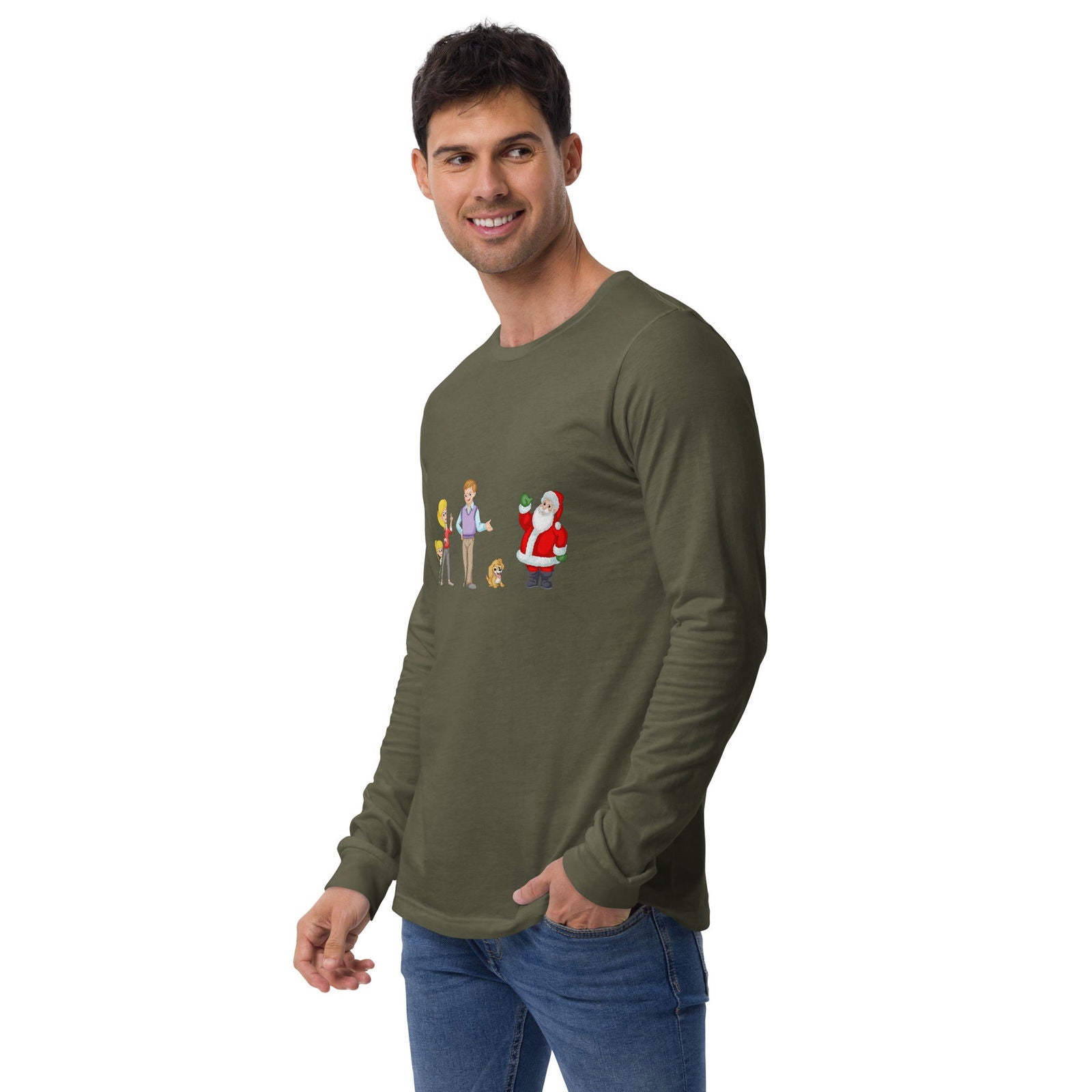 Men's Andy & Sandy Long Sleeve T-Shirt | Cindi Book LLC
