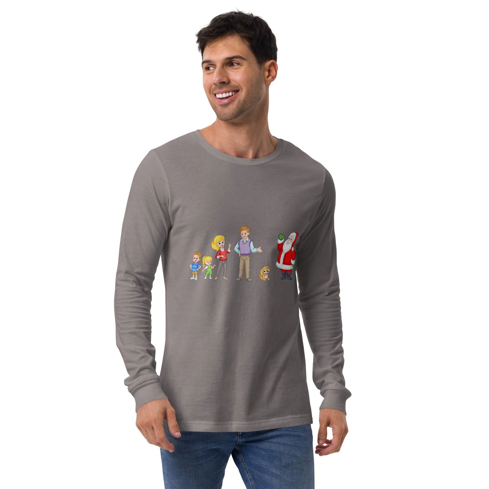 Men's Andy & Sandy Long Sleeve T-Shirt | Cindi Book LLC