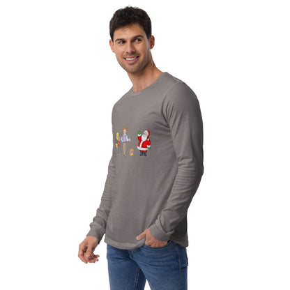 Men's Andy & Sandy Long Sleeve T-Shirt | Cindi Book LLC