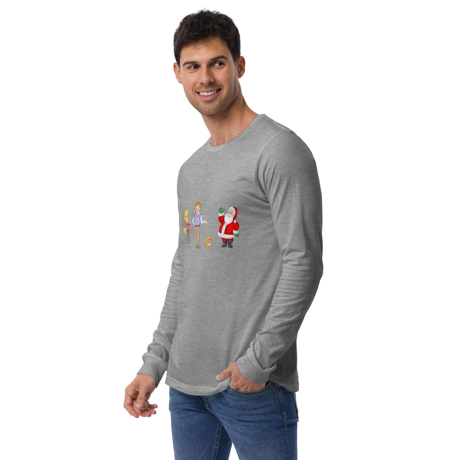 Men's Andy & Sandy Long Sleeve T-Shirt | Cindi Book LLC