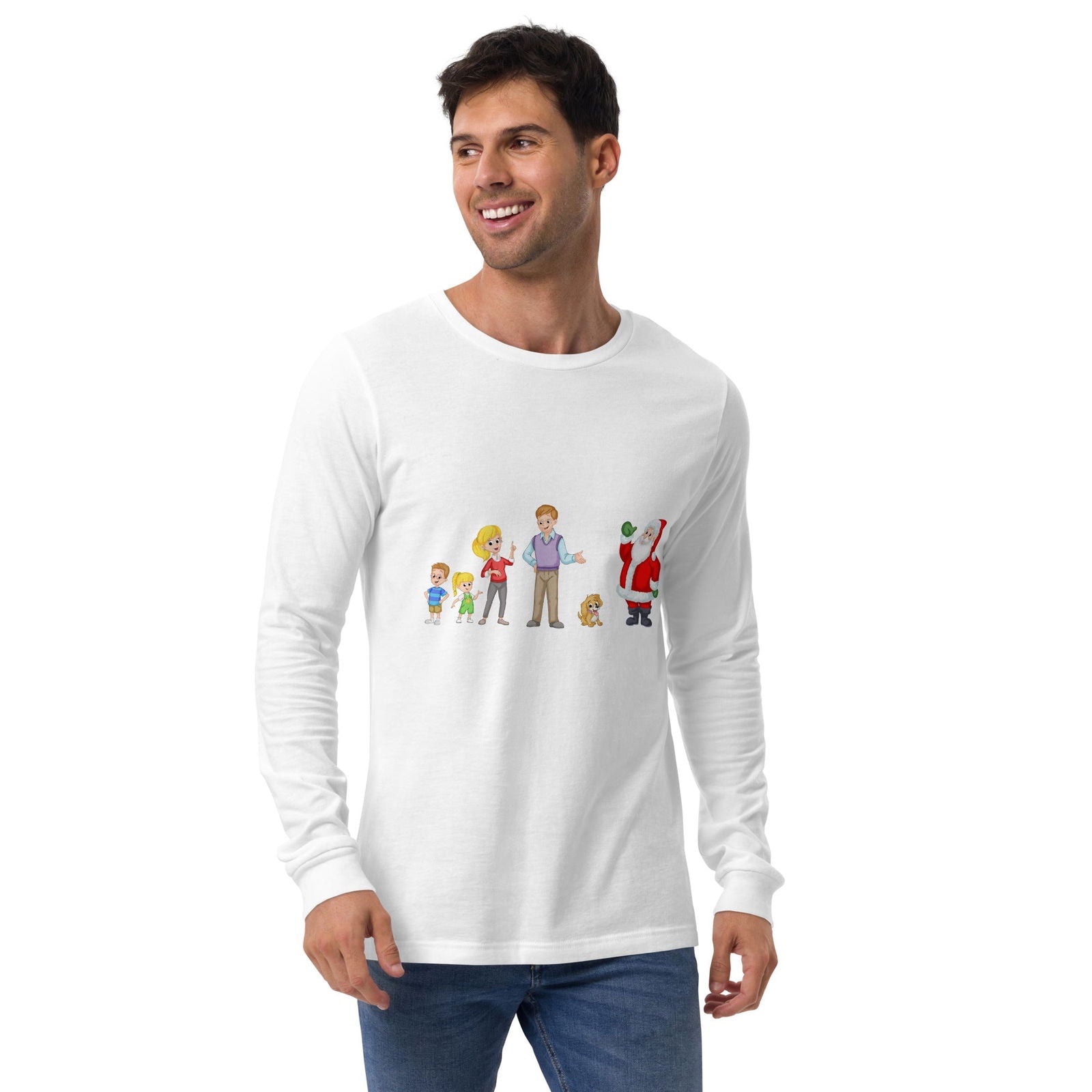 Men's Andy & Sandy Long Sleeve T-Shirt | Cindi Book LLC